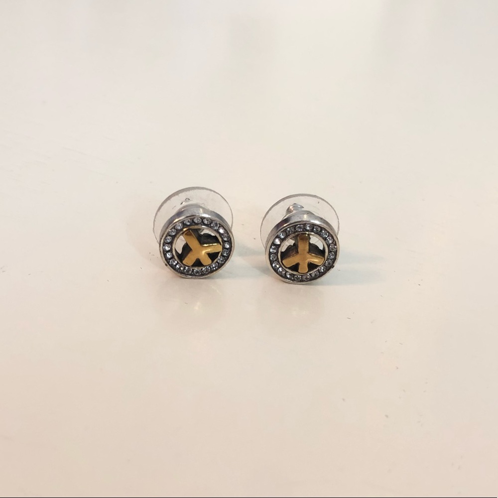 Brighton Peace Sign Earrings